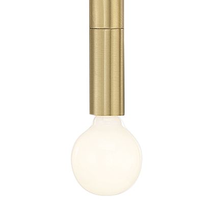 Image 2 2-Light Wall Sconce in Natural Brass more views