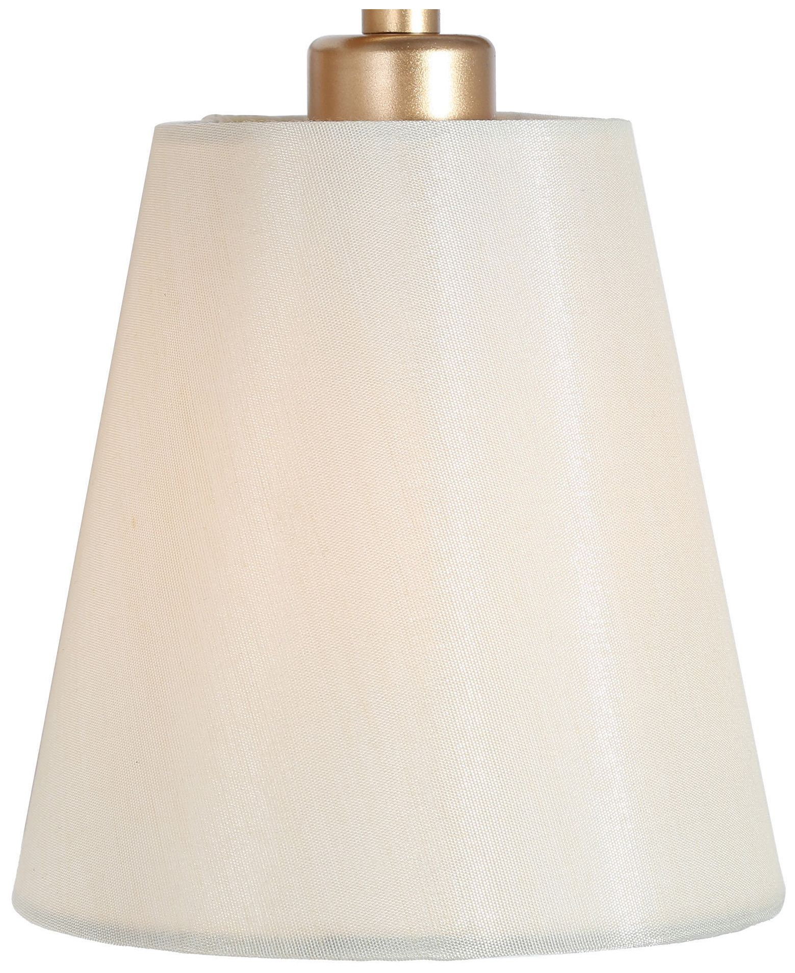 Image 2 2-Lights 14.6"W Tapered Dark Gold  Wall Lamp more views