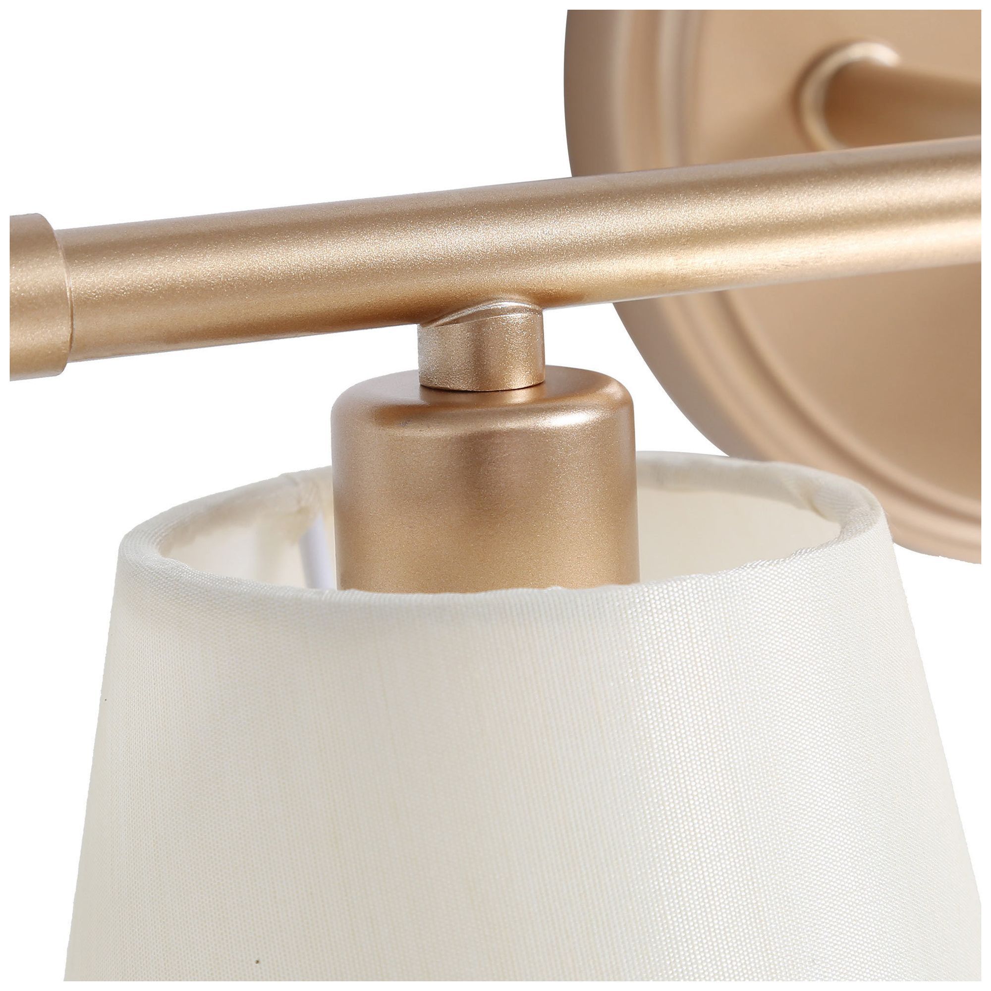 Image 4 2-Lights 14.6"W Tapered Dark Gold  Wall Lamp more views