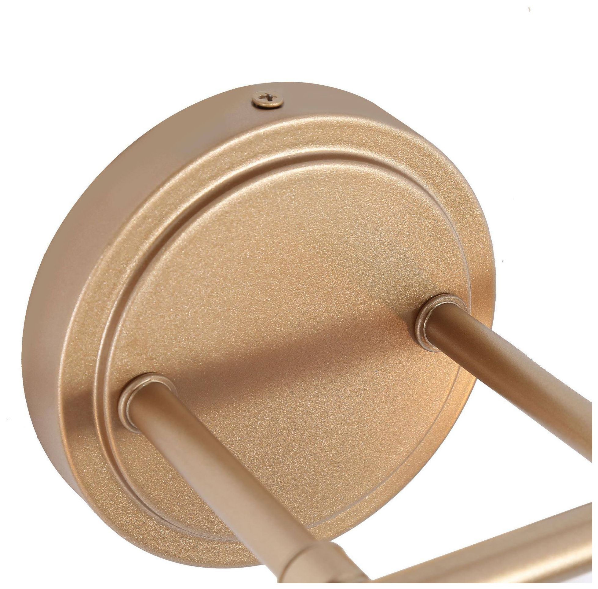 Image 4 2-Lights 15"W Globe Dark Gold  Wall Lamp more views