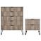 2-Piece DUMBO  5-Drawer Tall Dresser and DUMBO Nightstand 2.0