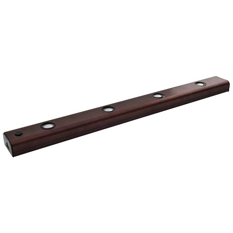 Image 1 20-in Hardwired/Plug-in Under Cabinet LED Light Bar Bronze