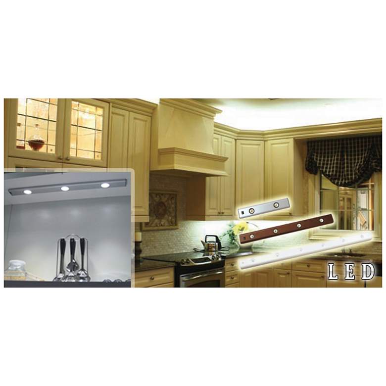 Image 2 20-in Hardwired/Plug-in Under Cabinet LED Light Bar White more views