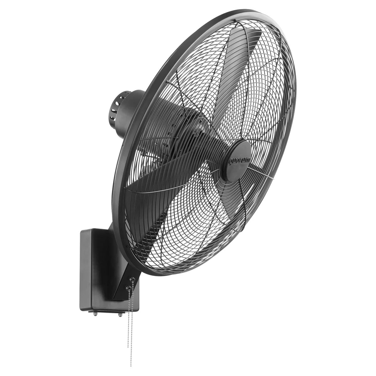 Image 3 20" Quorum Impulse Matte Black Wall Fan more views