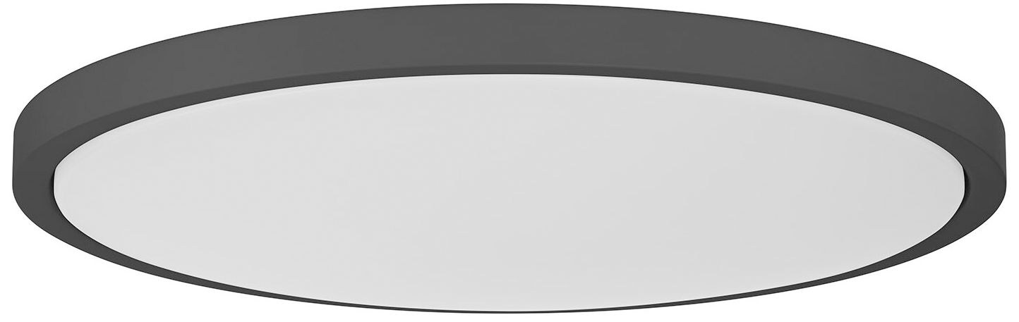Image 2 20" LED Flush Mount in Black more views