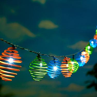 20-Light Professional Series Curvet Multi LED String Light