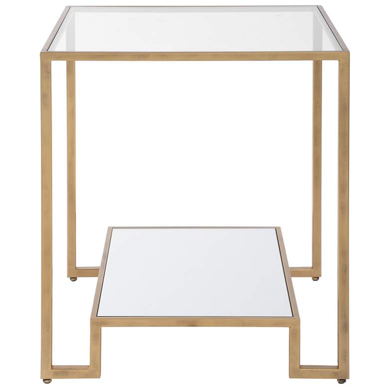 Image 2 20" Wide x 23" High Gold End Table