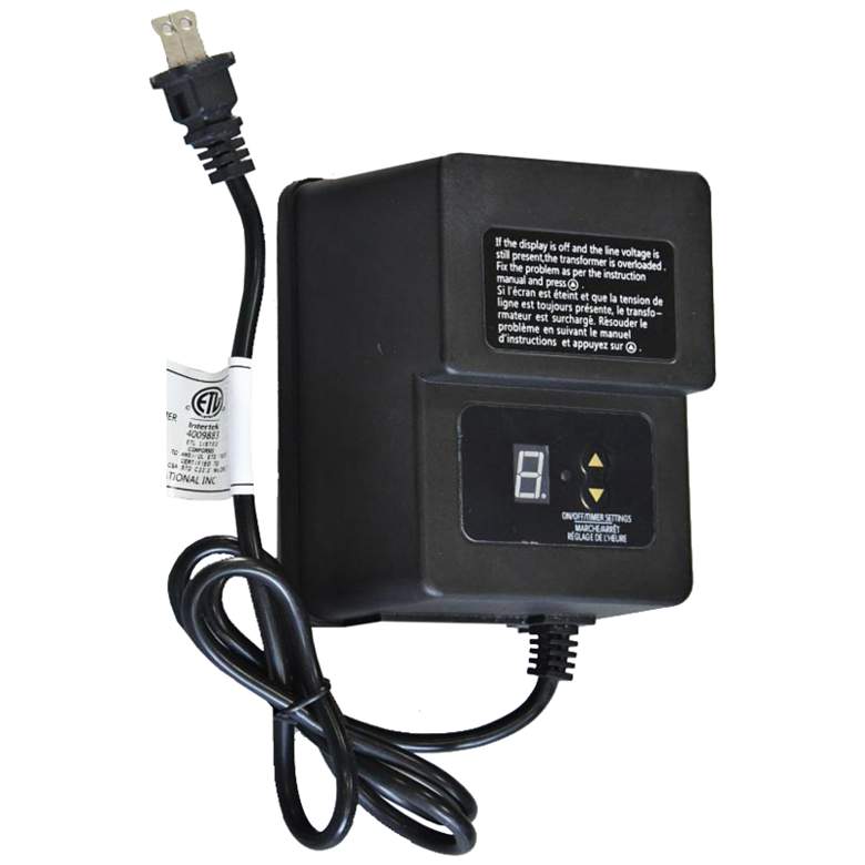 Image 1 200 Watt Plug-In Low Voltage Landscape Transformer with Photocell and Timer