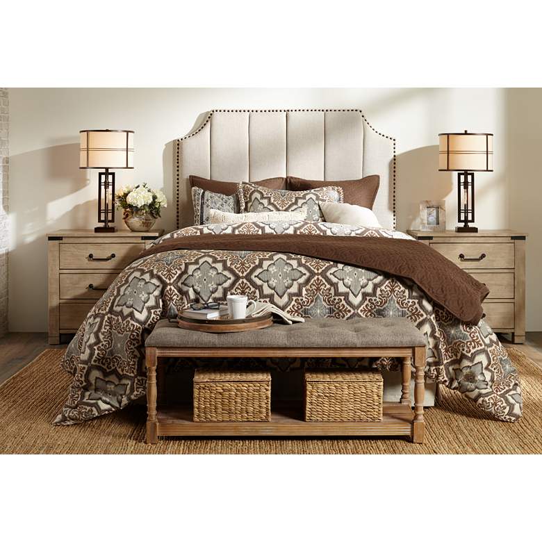 Image 1 Soumak 5'x8' Natural Rectangular Jute Area Rug in scene
