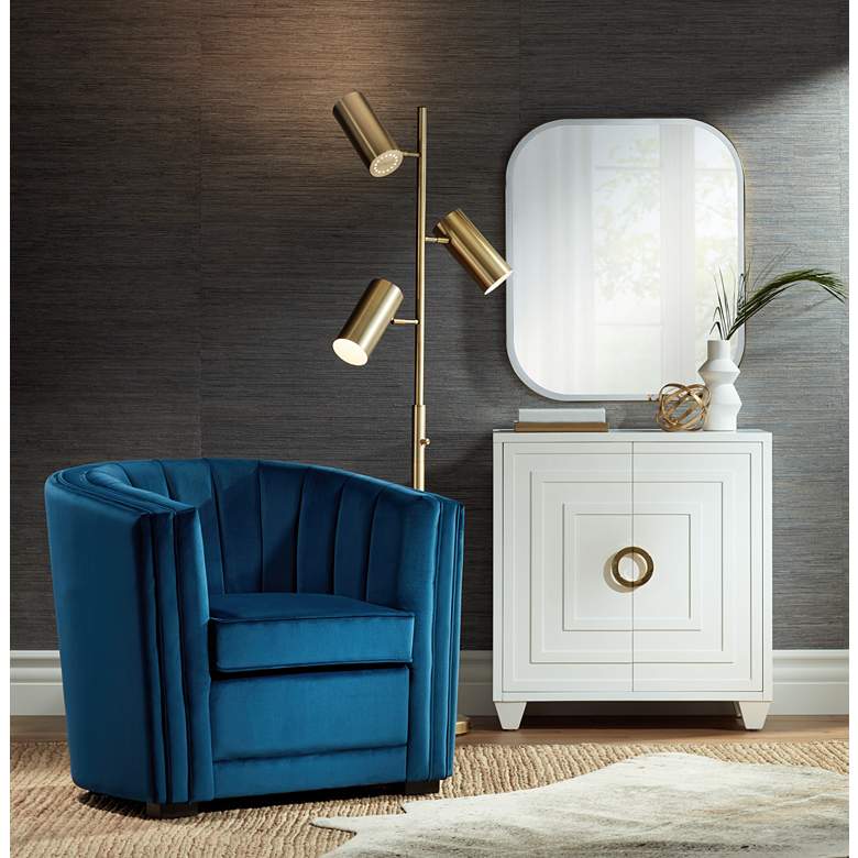 Image 3 Loloi II Bryce BZ-07 5'x6'6" Pewter and Gold Area Rug in scene