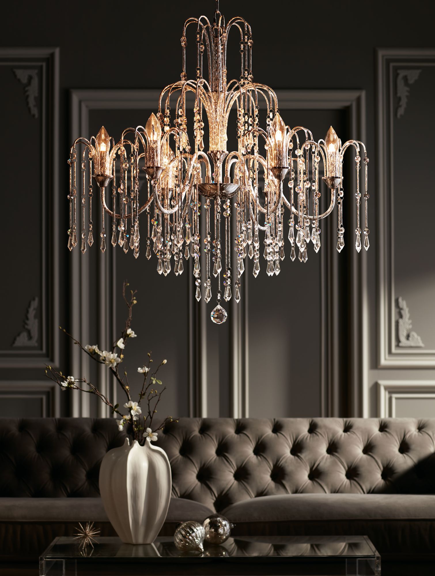 edvivi crystal chandelier