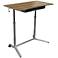 204 Collection 38" Wide Walnut Adjustable Stand-Up Desk