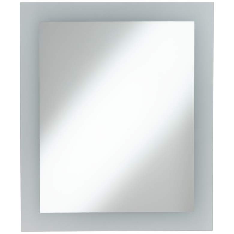 Image 3 20V03 - LED Backlit Mirror-30"x36"- 4 sides frosted more views
