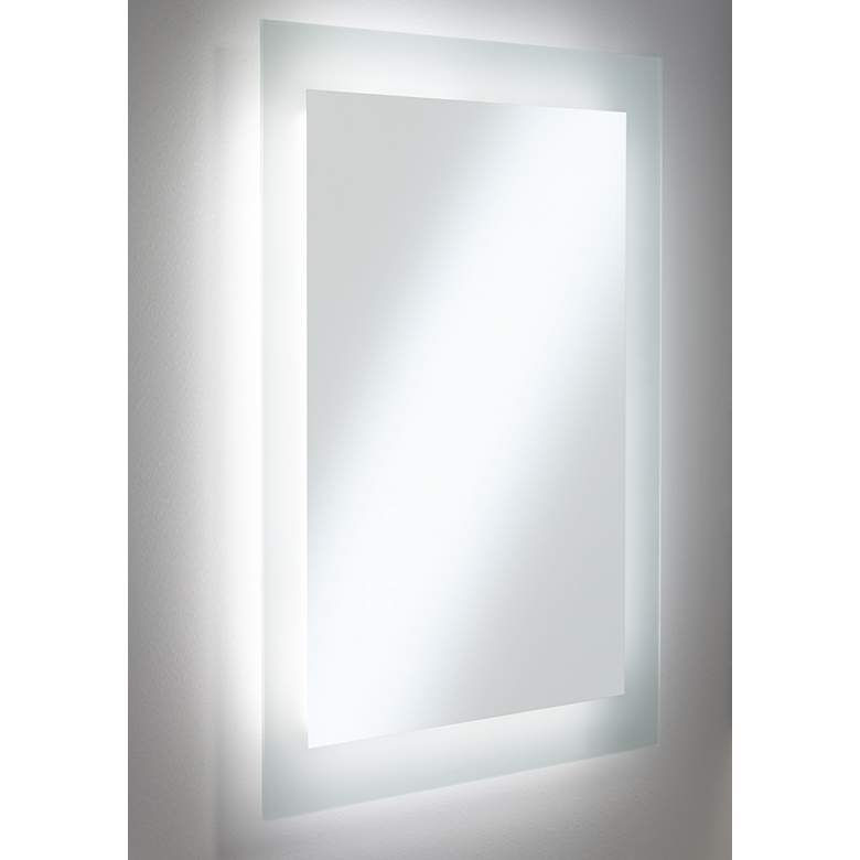 Image 4 20V03 - LED Backlit Mirror-30"x36"- 4 sides frosted more views