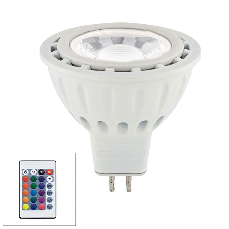 Image 1 20W Equivalent 5W MR16 Remote Controlled LED Bulb