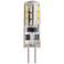20W Equivalent Clear 1.5W LED Dimmable G4 Bi-Pin Bulb