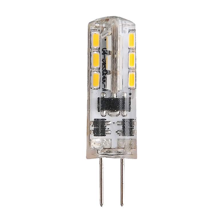 Image 1 20W Equivalent Clear 1.5W LED Dimmable G4 Bi-Pin Bulb