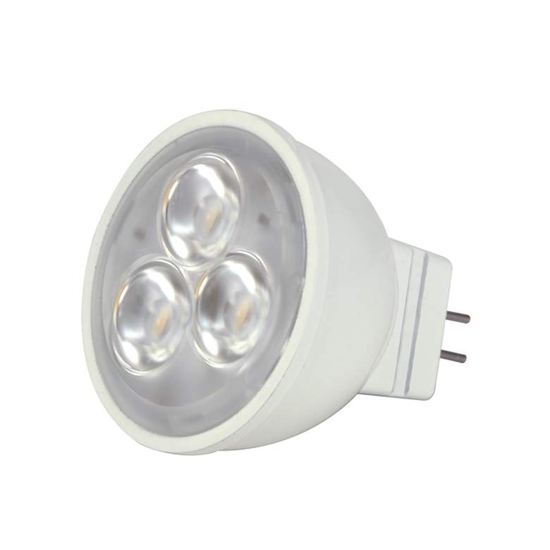 Image 2 20W Equivalent Satco Clear 3W LED Non-Dimmable Bi-Pin Bulb more views