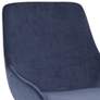 Thumbnail3 of 20x23x32 Heidi Blue Dining Accent Chair more views