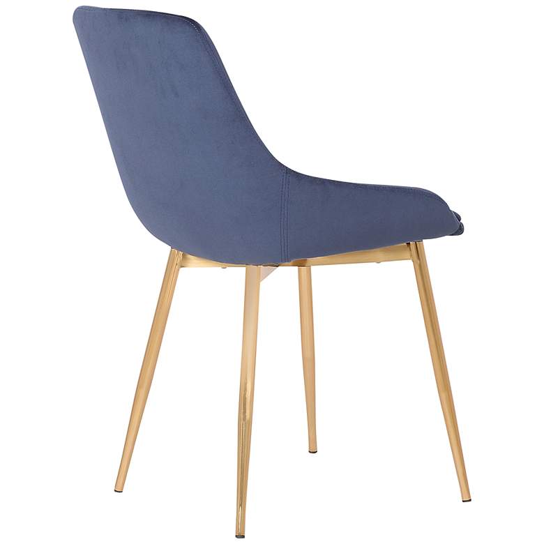 Image 5 20x23x32 Heidi Blue Dining Accent Chair more views
