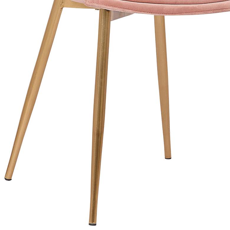 Image 4 20x23x32 Heidi Blush Dining Accent Chair more views