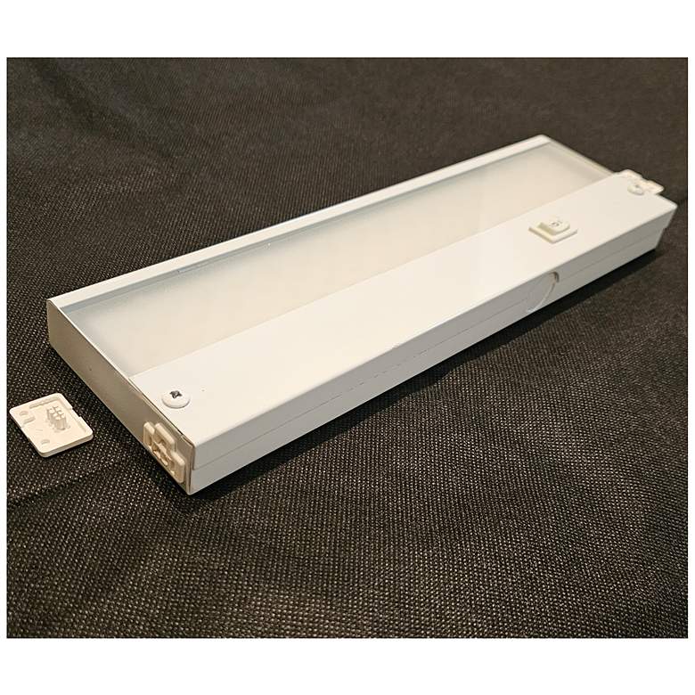 Image 2 21-in Hardwired/Plug-in Under Cabinet LED Light Bar Bronze more views