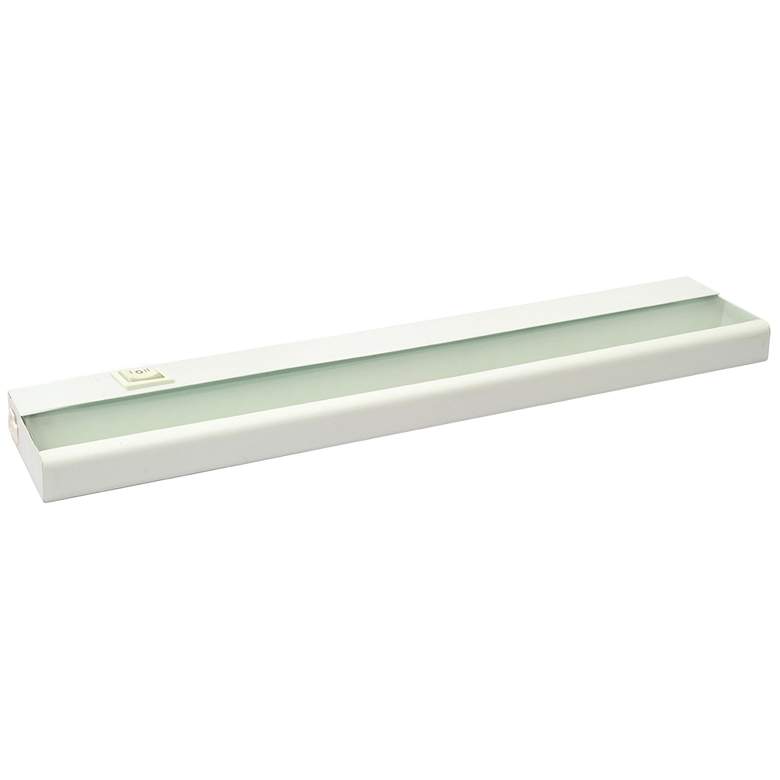 Image 1 21-in Hardwired/Plug-in Under Cabinet LED Light Bar White
