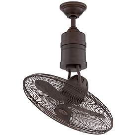 Image2 of 21" Craftmade Bellows III Bronze Damp Rated Ceiling Fan with Remote