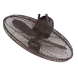 Image3 of 21" Craftmade Bellows III Bronze Damp Rated Ceiling Fan with Remote more views