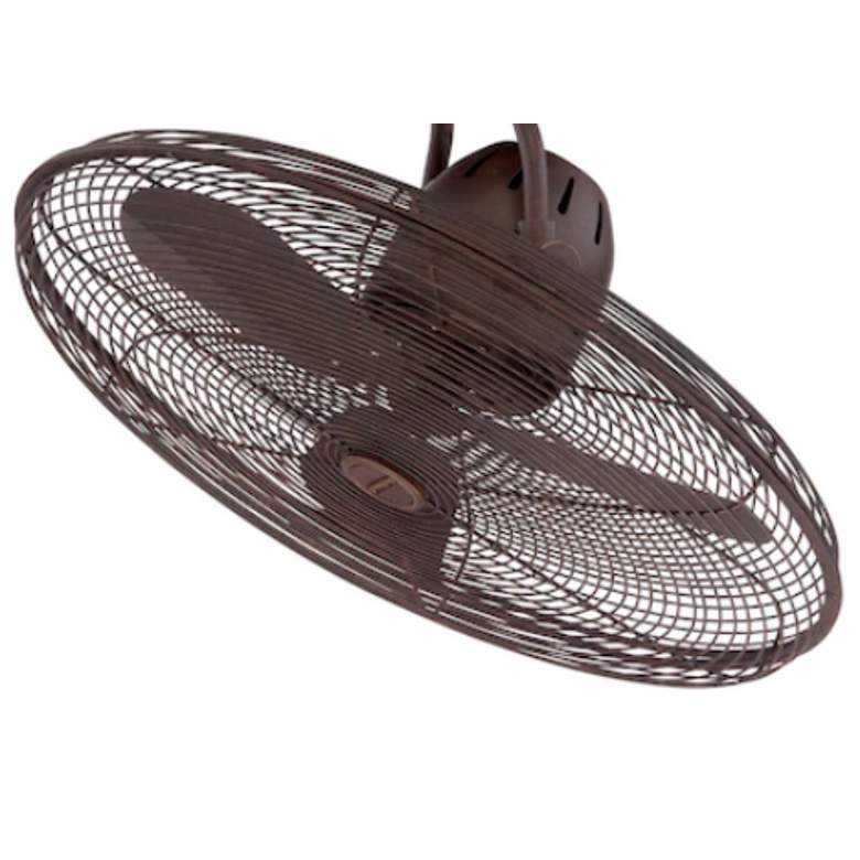 Image 5 21" Craftmade Bellows III Bronze Damp Rated Ceiling Fan with Remote more views