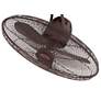 5_21" Craftmade Bellows III Bronze Damp Rated Ceiling Fan with Remote more views