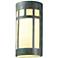 21"H Open White Accented Verde Really Big Prairie Window Outdoor LED S