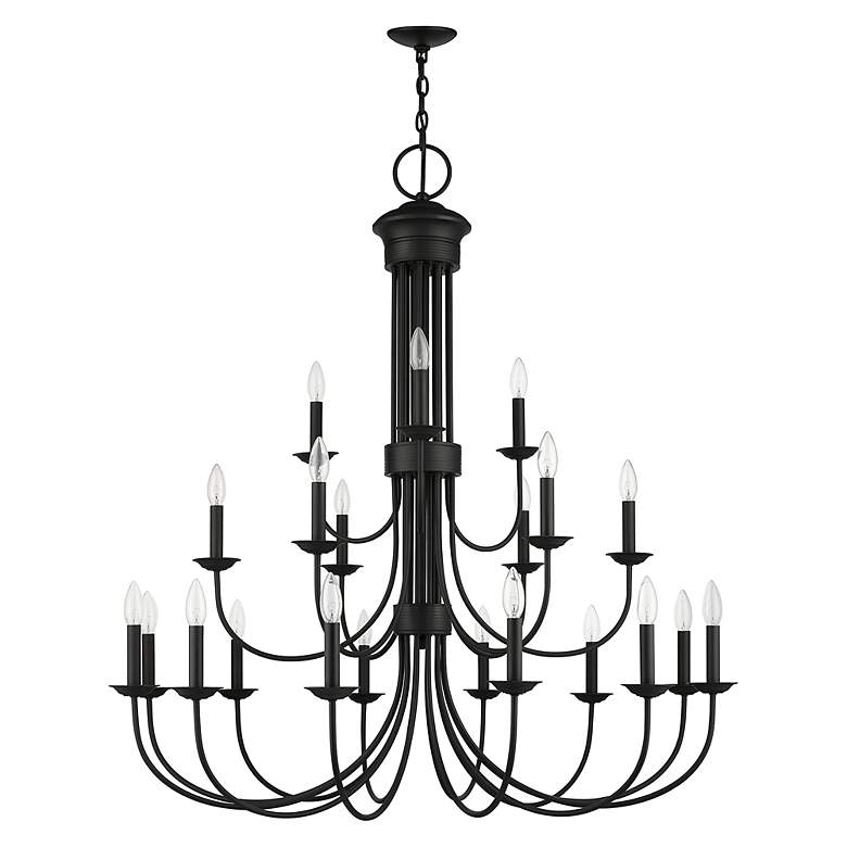 Image 4 21 Light Black Extra Large Chandelier more views