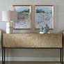 1_Uttermost Far Away View 27" High 2-Piece Framed Wall Art Set in scene