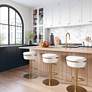 1_TOV Astro Adjustable Height Modern White Vegan Leather Bar Stool in scene