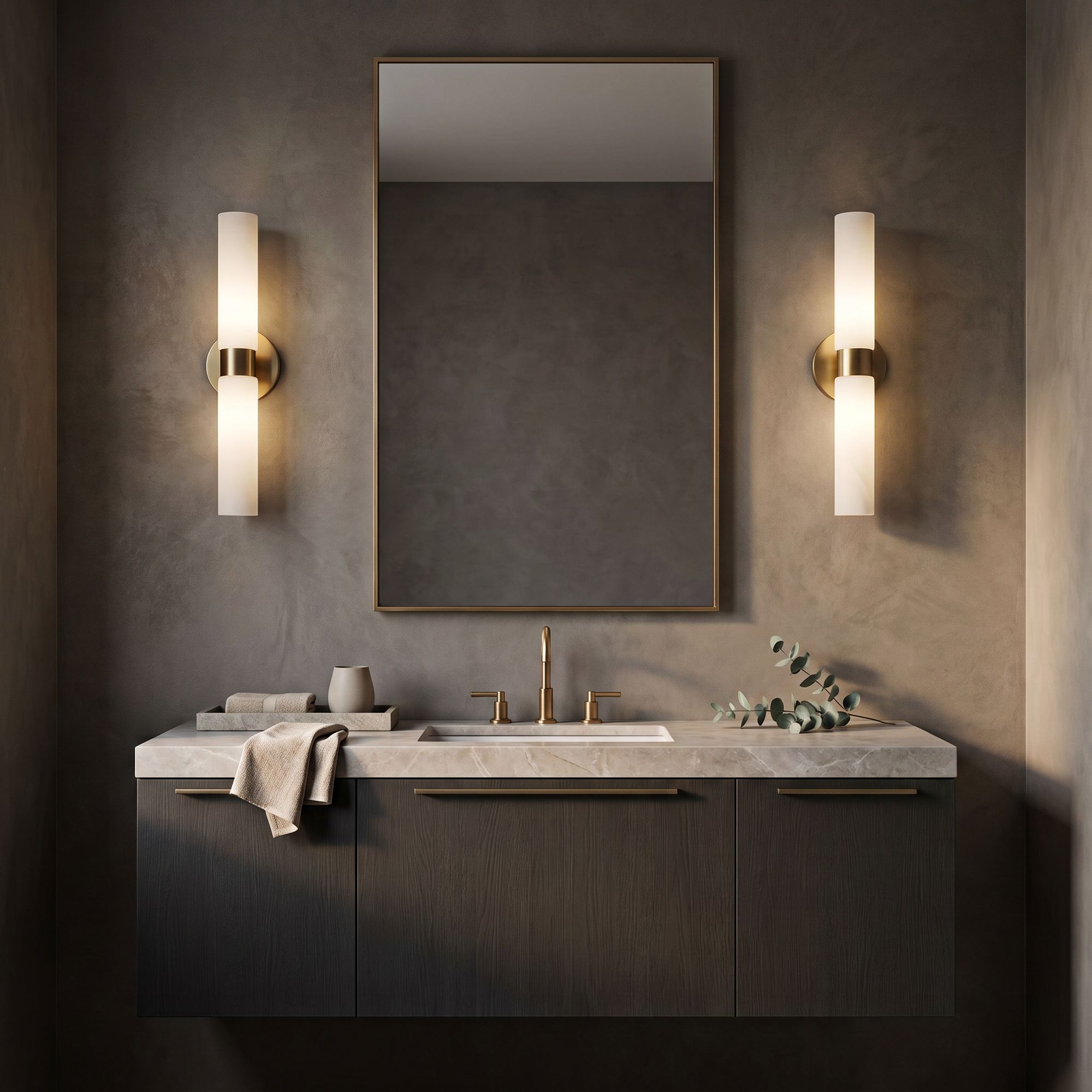 Image 1 Capital Alyssa 20 1/2" High Aged Brass 2-Light Wall Sconce in scene