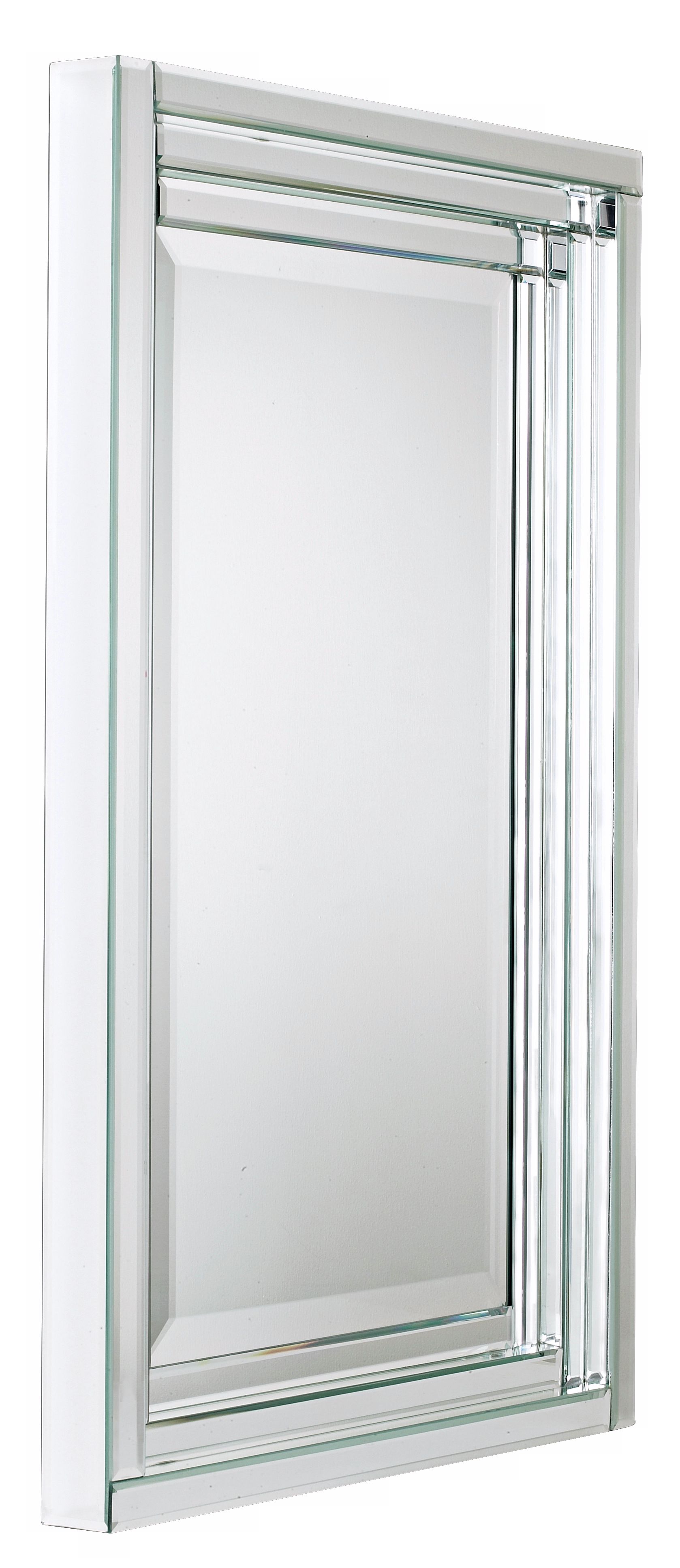 Image 3 22-in x 34-in Frameless Wall Mirror more views