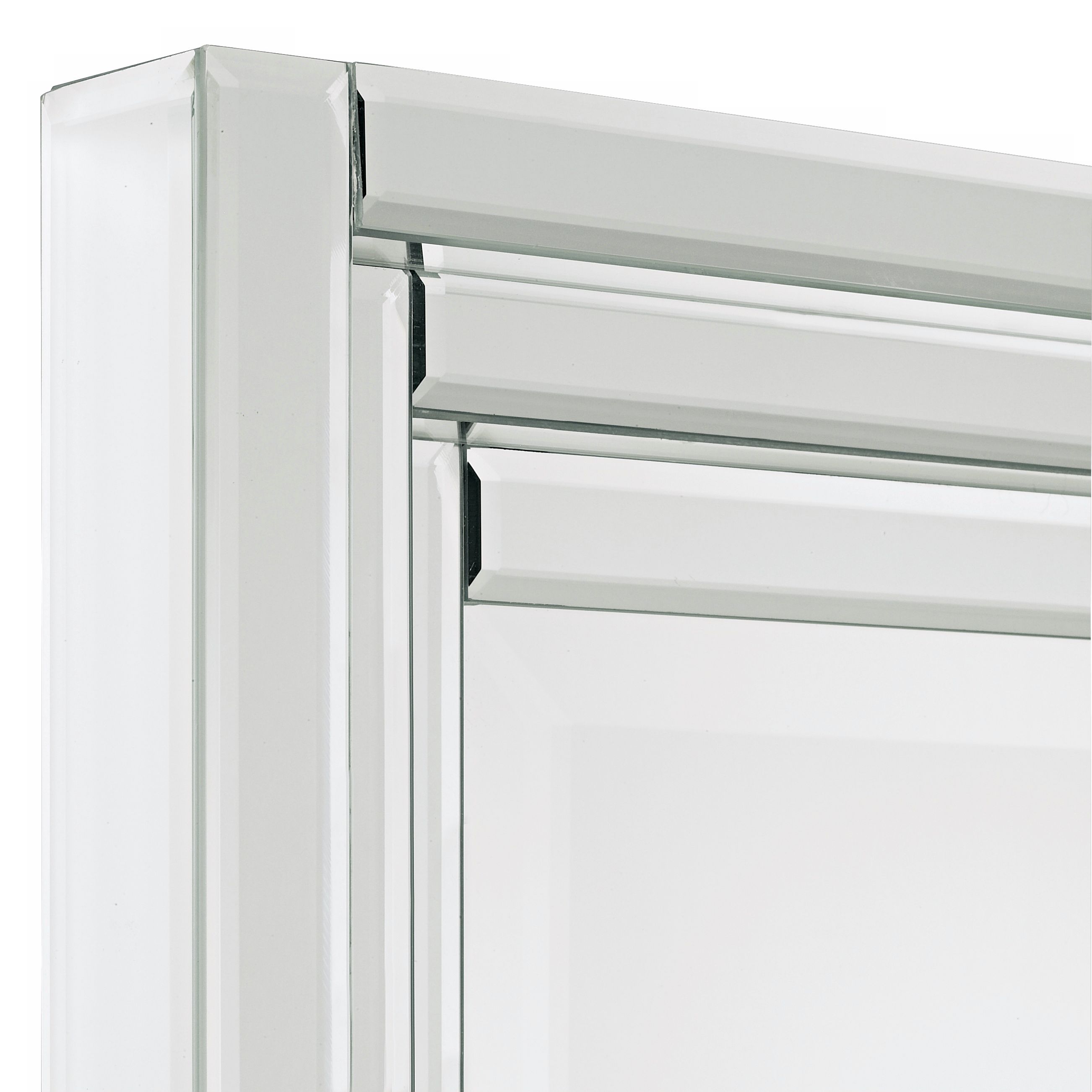 Image 4 22-in x 34-in Frameless Wall Mirror more views