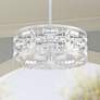 22" Fanimation Klout Chrome Fandelier LED Ceiling Fan