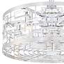22" Fanimation Klout Chrome Fandelier LED Ceiling Fan