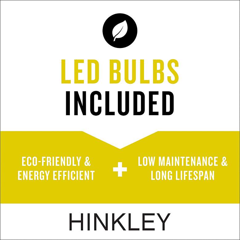 Image 7 22" Hinkley Eli Brushed Nickel LED Fandelier Ceiling Fan with Remote more views
