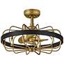 3_22" Hinkley Eli Heritage Brass LED Fandelier Ceiling Fan with Remote more views