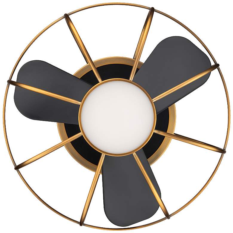 Image 5 22" WAC Aella Aged Brass LED Outdoor Smart Fandelier Ceiling Fan more views