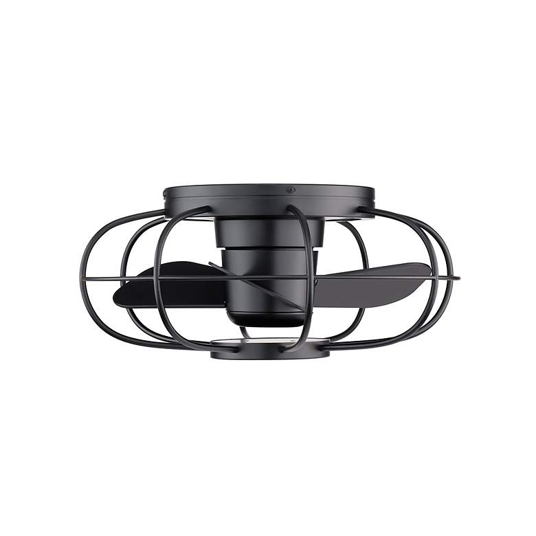 Image 7 22" WAC Aella Matte Black LED Outdoor Smart Fandelier Ceiling Fan more views