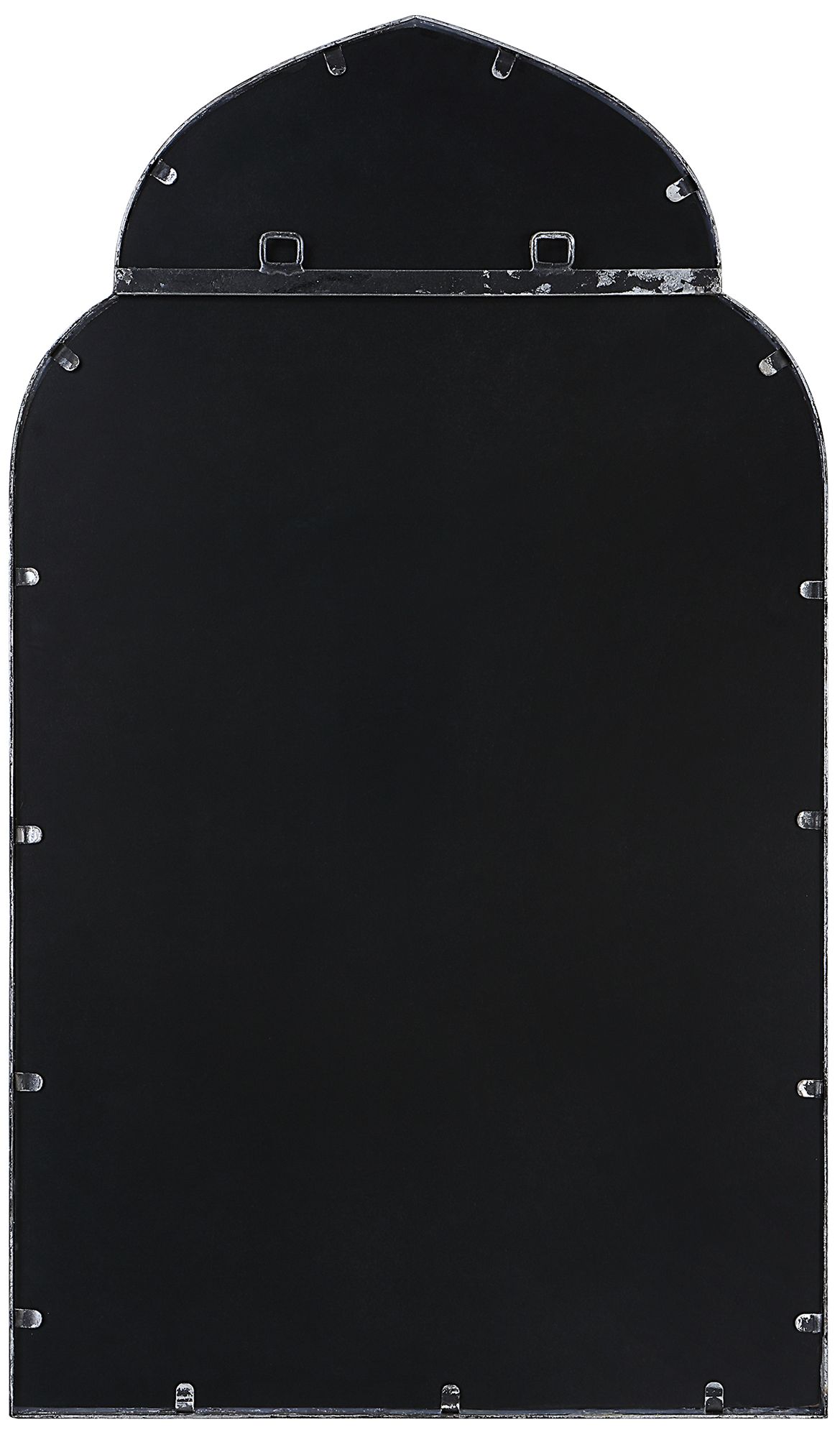 Image 4 22" x 38" Soft Silver Arch Wall Mirror more views