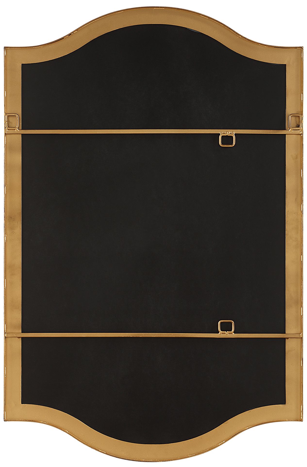 Image 5 22" x 34" Brushed Gold Wall Mirror more views