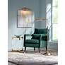 5_Possini Euro Calliope 16" Wide Light Gold Plug-In Picture Light in scene