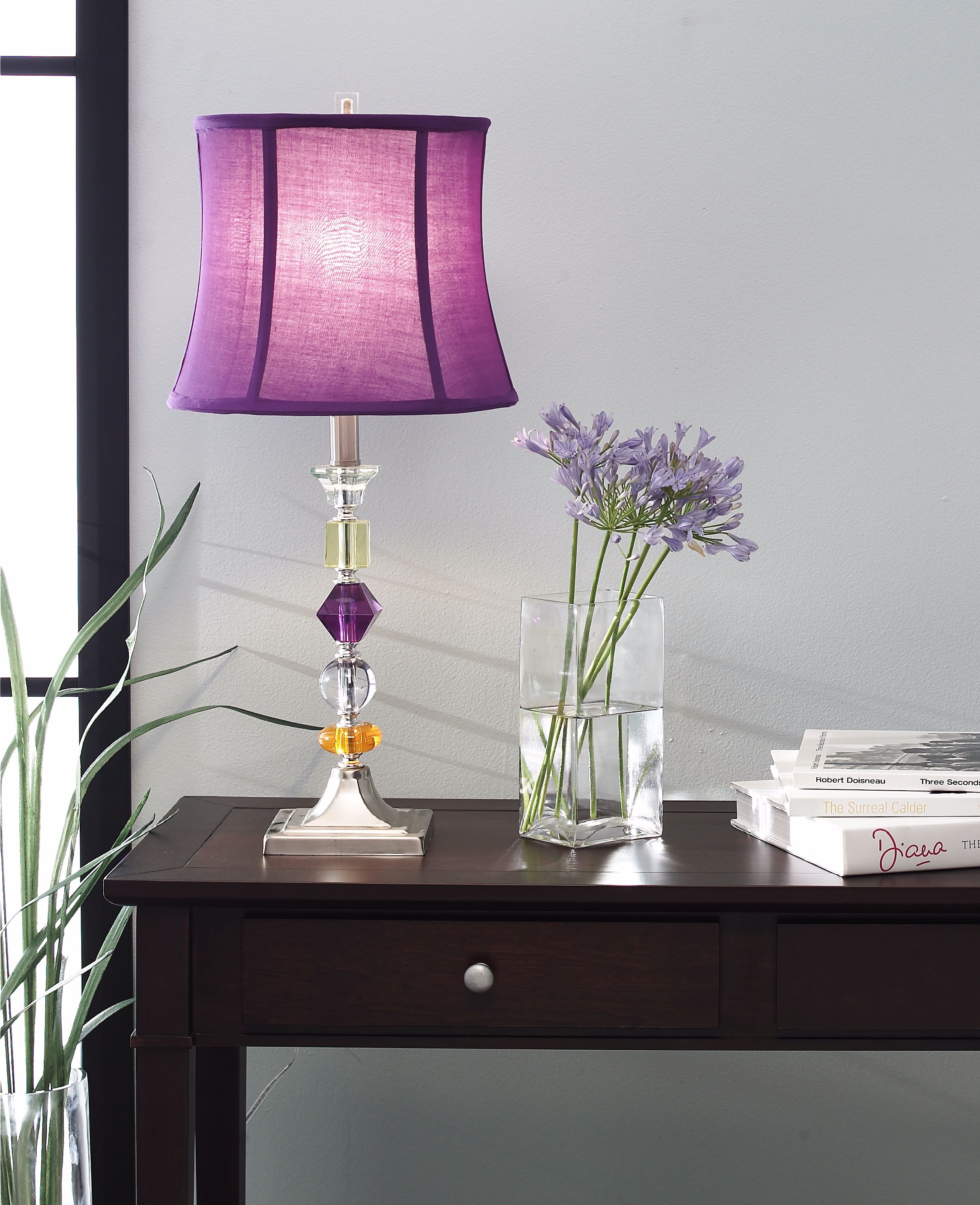 purple bijoux floor lamp