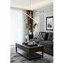 1_Elegant Lighting Sonya 28 1/2" Wide LED Gold Arm Modern Pendant in scene