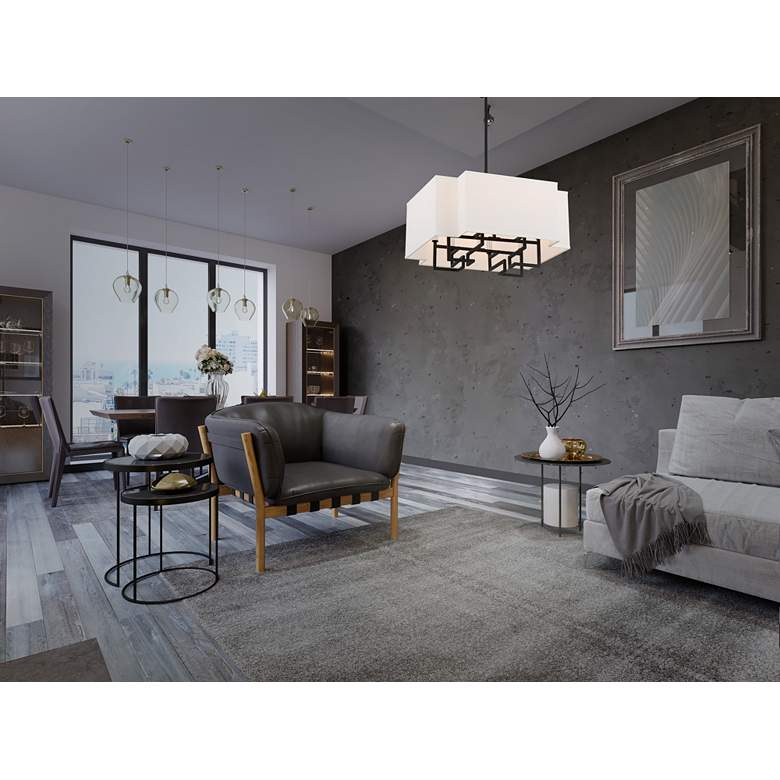 Image 1 UPHAM ESTATES - 8 LIGHT PENDANT in scene